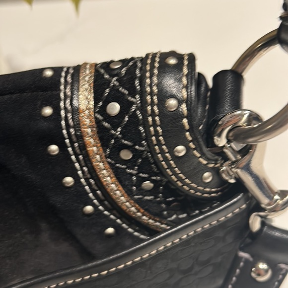 Vintage Coach Soho Bag With Removable Strap And Free Coach Wallet - Authentic - Picture 7 of 17